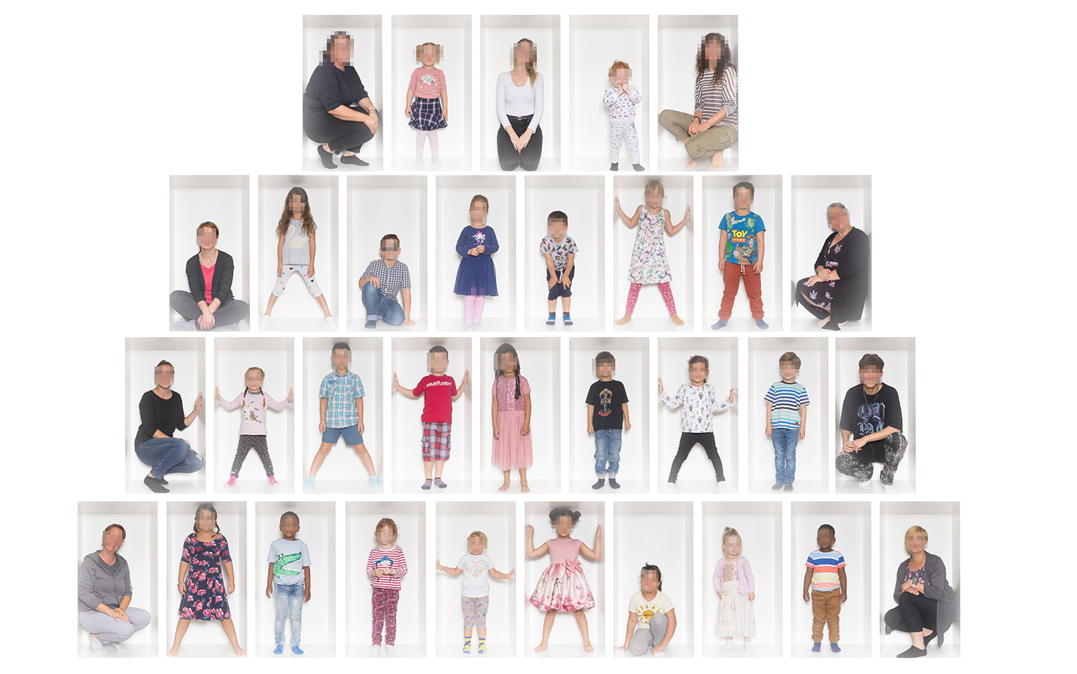 Kastenfoto Kindergartenfotografie